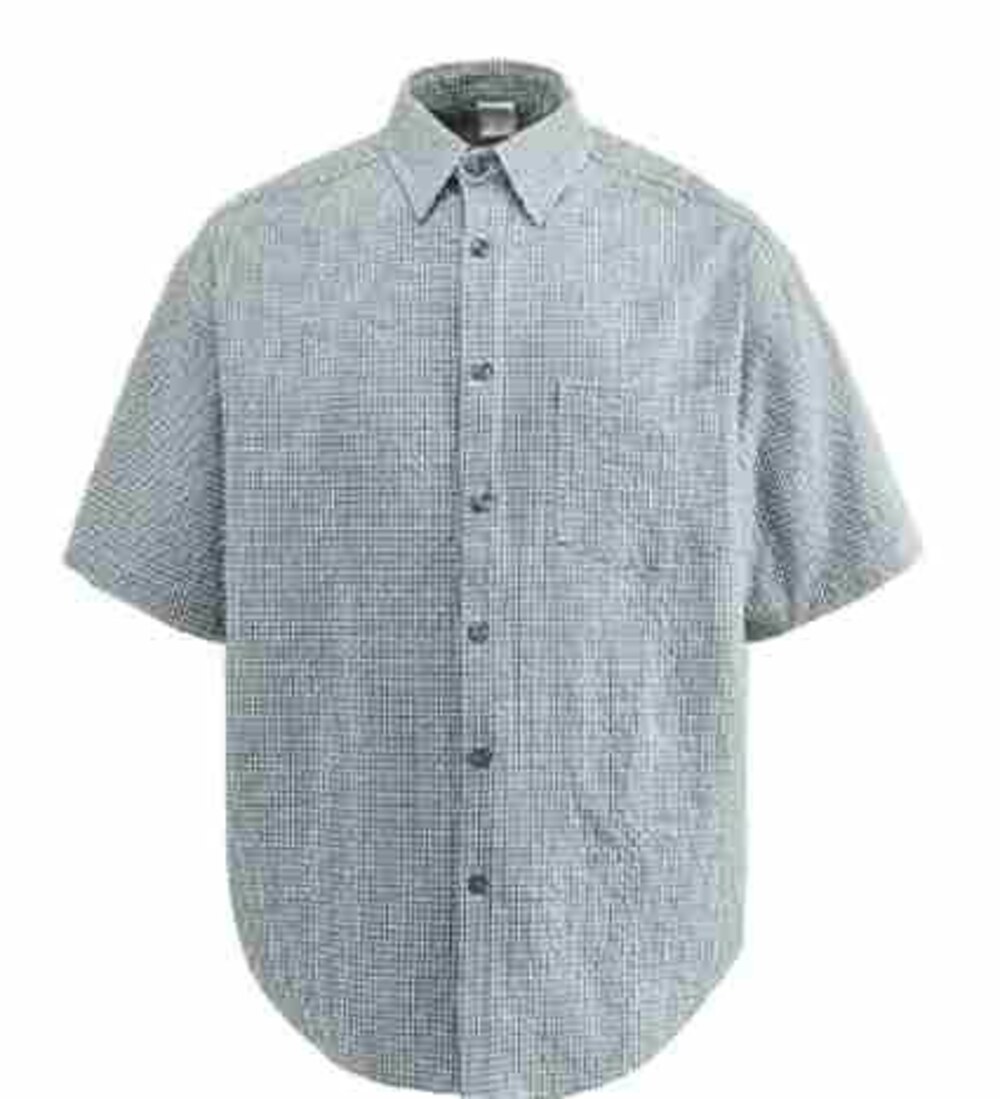 Gray Mini Check Shirt